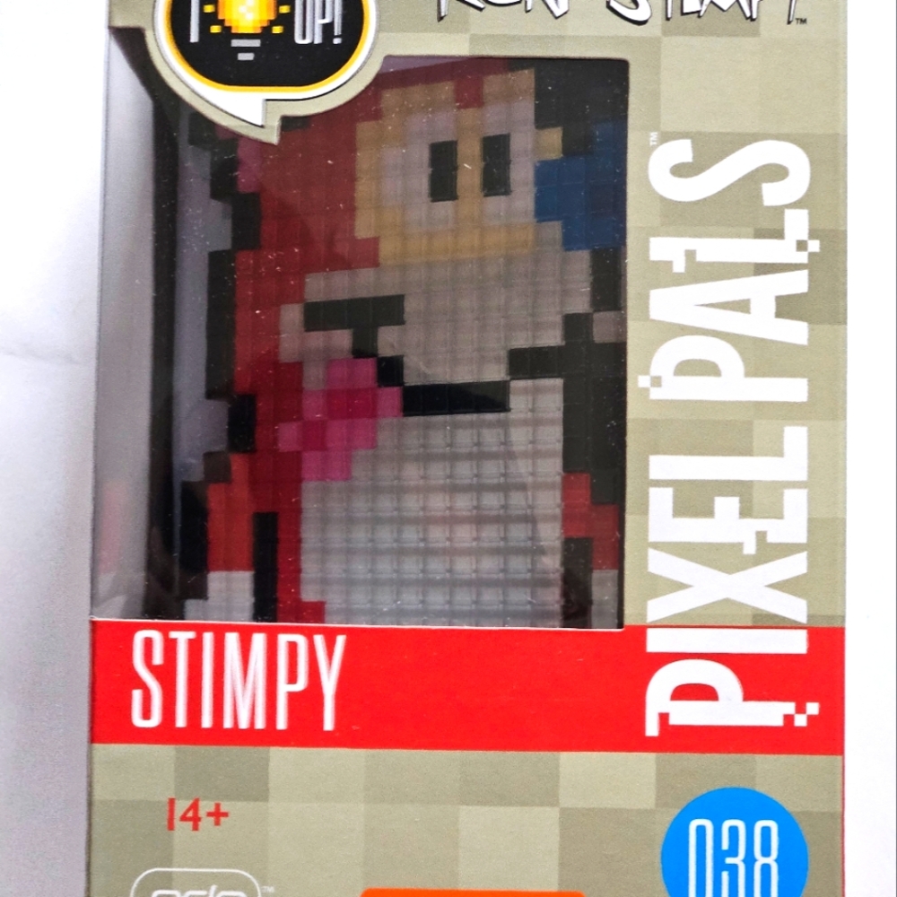Stimpy Pixel Pal Light-Up Figure 038